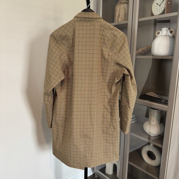 Descente Allterrain x Todd Snyder Bal Collar Waterproof Check Coat L NEW Jacket - Picture 5 of 8